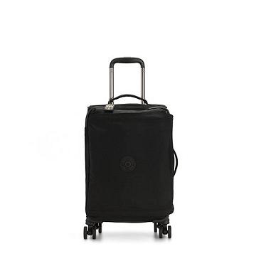 Kipling Spontaneous Small Rolling Kufferter Sort | DK 1752FD